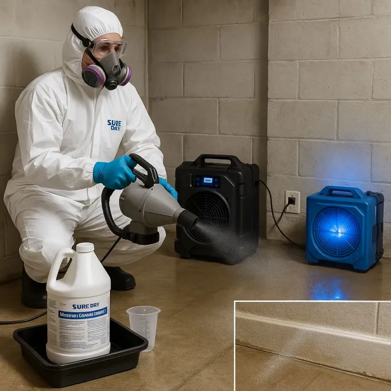 Sanitization and Odor Removal process in University, FL