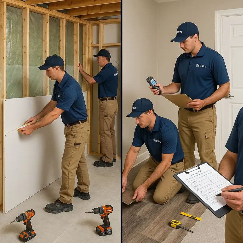 Repairs and Reconstruction process in University, FL